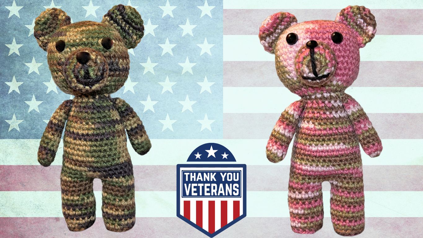 Camo Teddy Bears