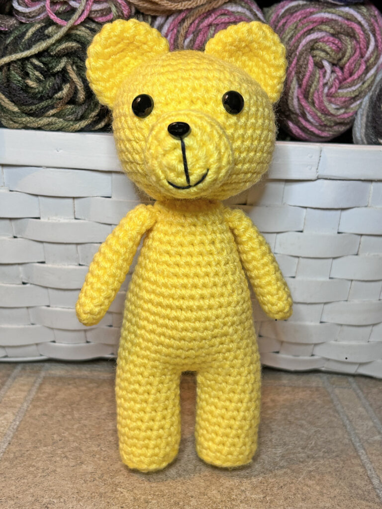 teddy bear, stuffed toy, crochet teddy bear